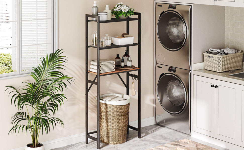 wieszak na toaletę z haczykami