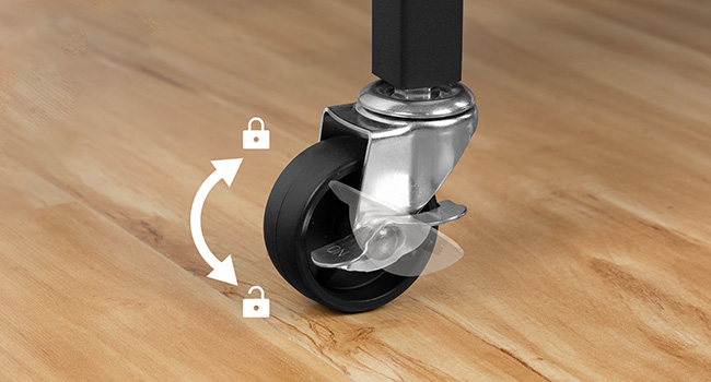 laundry basket with lid, 26.4 gal (100 l) laundry hamper with wheels, laundry sorter 2 section, removable bag for bathroom, bedroom, dorm, laundry room, rustic brown and black