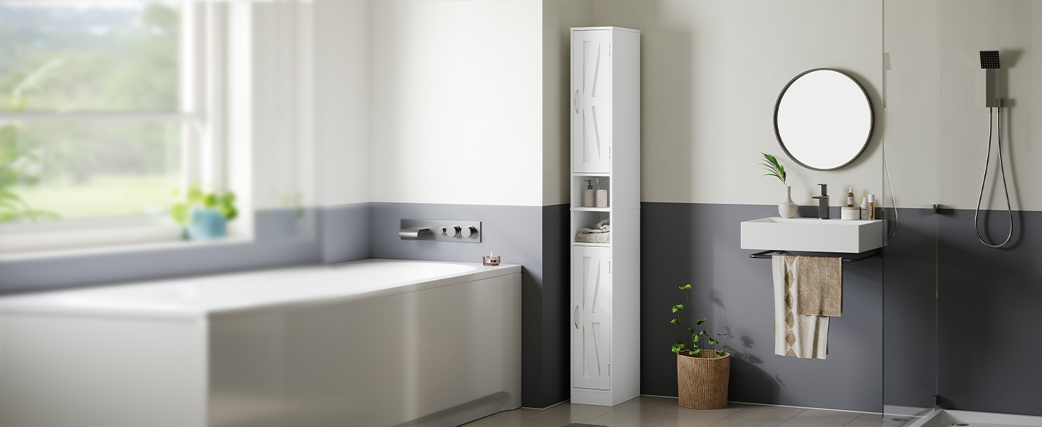 Badezimmer-Bodenschrank