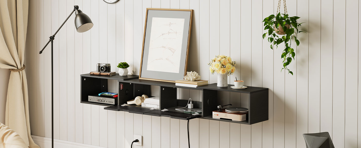 schwebender TV-Ständer