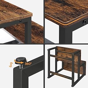 البراز خطوة الطفل, البراز Studler Stool, أطفال تدريب القعادة براز خشبي, للحمام, مطبخ, غرفة نوم, قوي ومستقر, بني ريفي