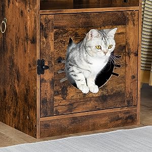 meubles de maison de chat cachée 