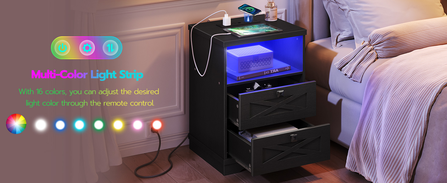 منضدة مع محطة شحن