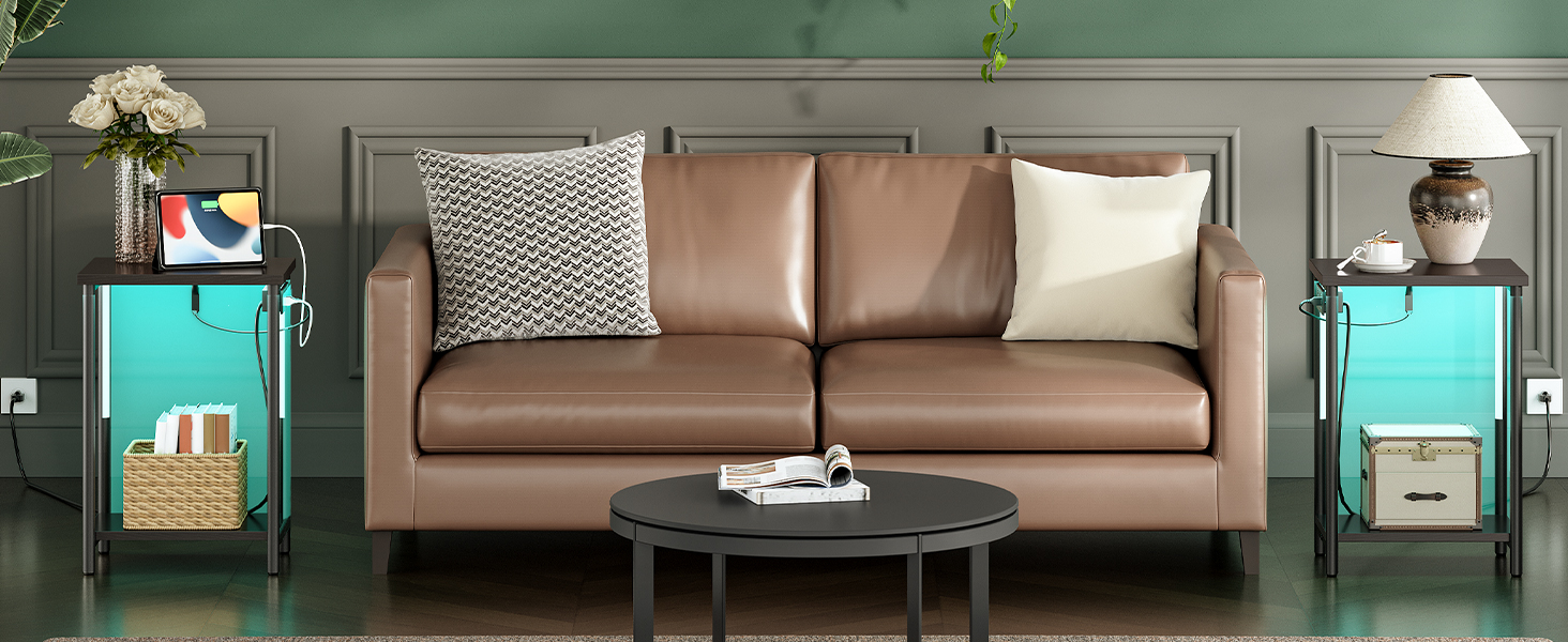 nachtkastje met laadstation