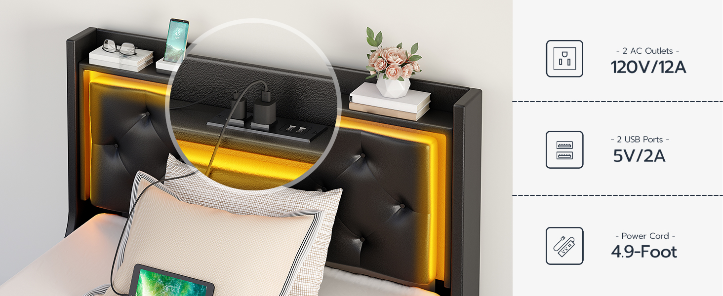 Farmetto del letto con ricarica