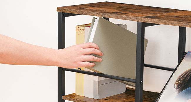 record player stand with vinyl storage, 3-tier record player stand with outlets and usb ports