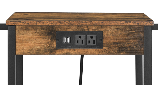  موقف الغيتار, رف جيتار متعدد الوظائف مع منافذ ومنافذ USB, عرض الغيتار