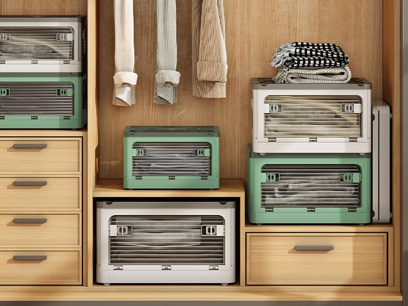 oppbevaringsbokser i plast med lokk