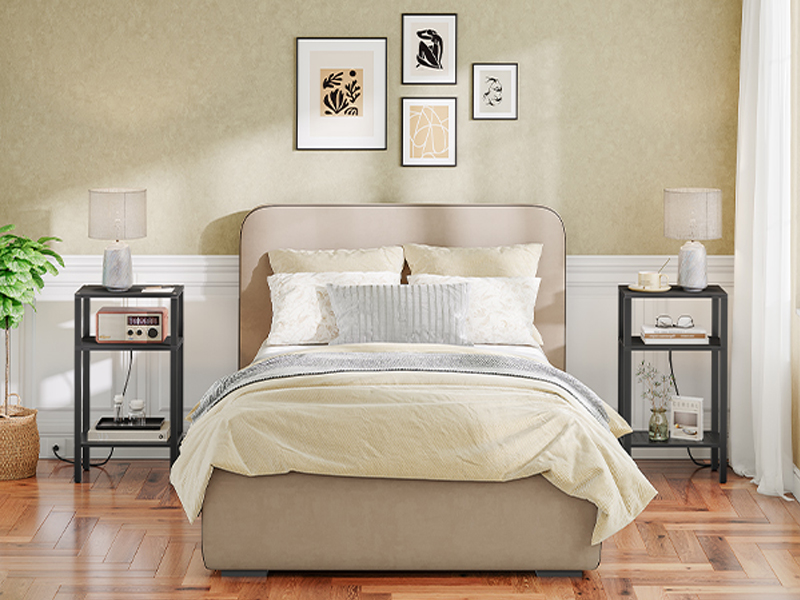 BK75UDH01 hoher Beistelltisch mit Ladestation