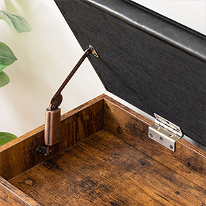 shoe rack with storage space