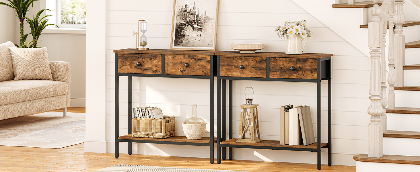 Mesa de pasillo delgada