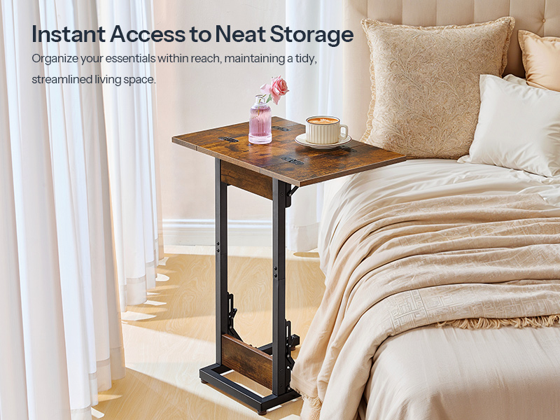 klappbarer Beistelltisch