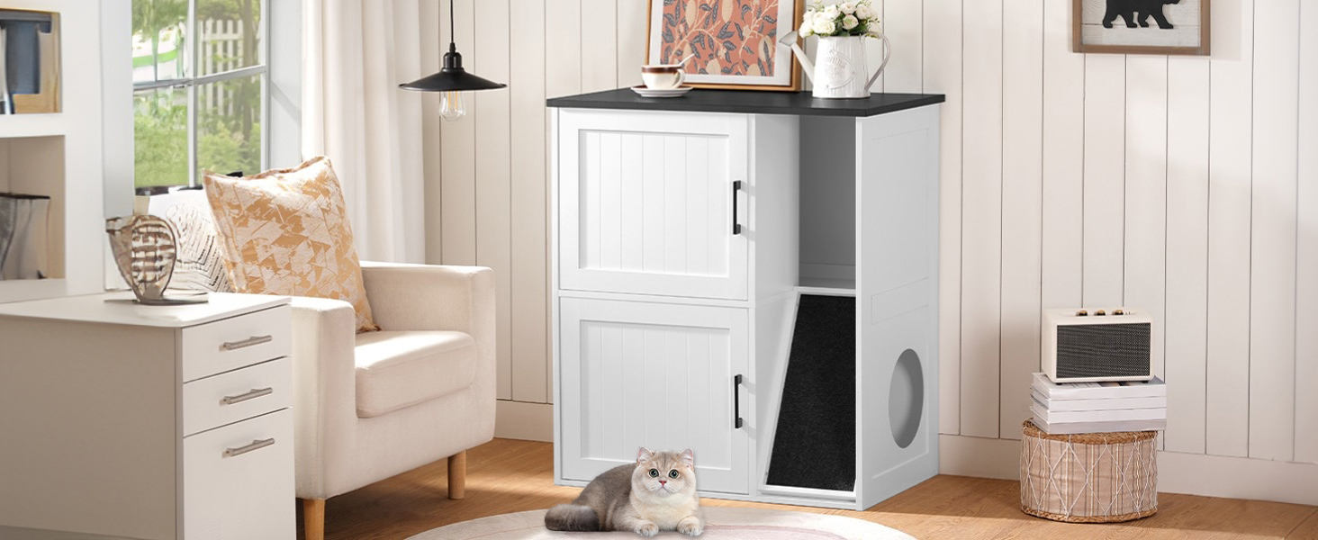 Kedi Çöp Kutusu Muhafazası