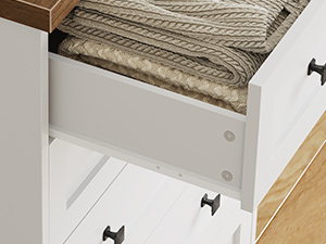 Λευκά κομμάτια για υπνοδωμάτιο