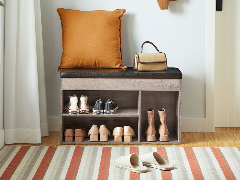 Schuhaufbewahrungsbank