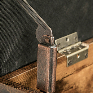 banc de lit en bois, banc de rangement de bout de lit, banc de chaussures d'entrée, 38.2 en banc de dîner, pour la cuisine, chambre à coucher, couloir, brun vintage