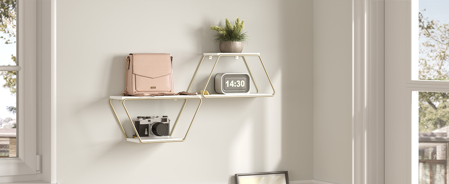 Trapézové plávajúce police