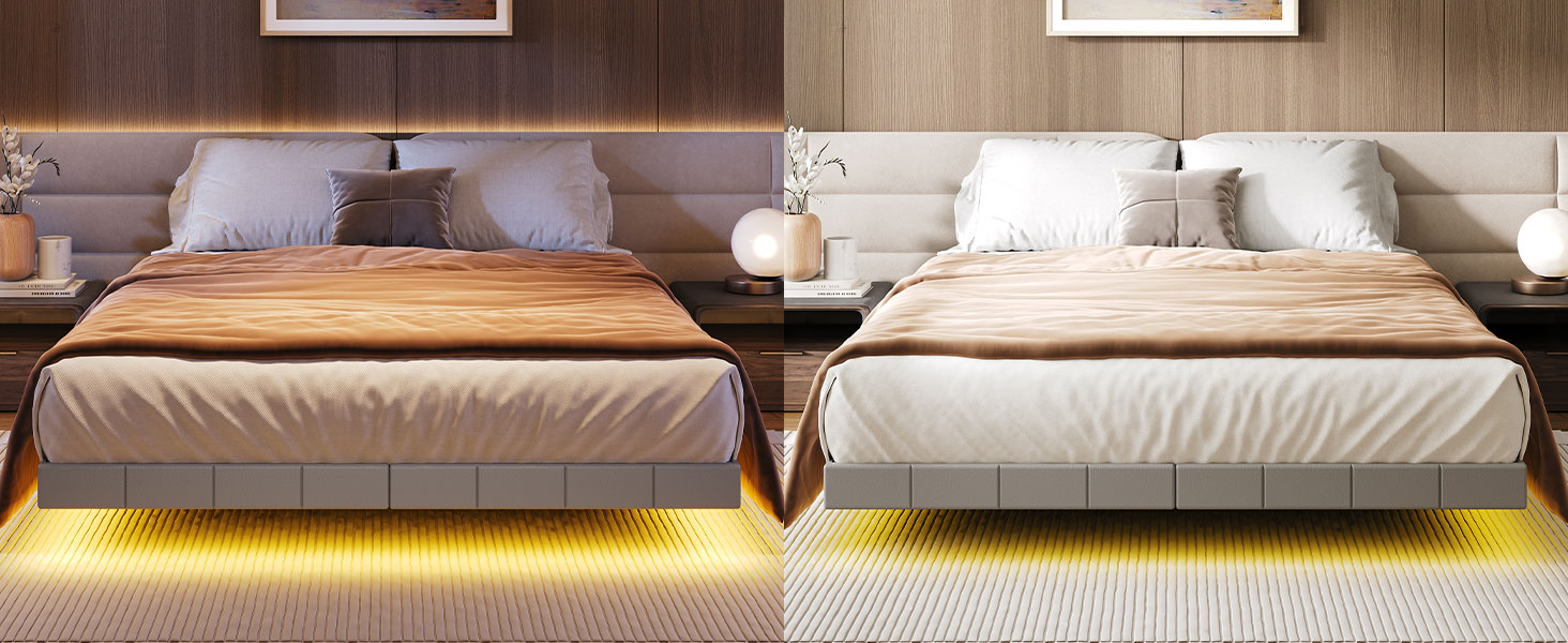 Upholstered Platform Bed Frame