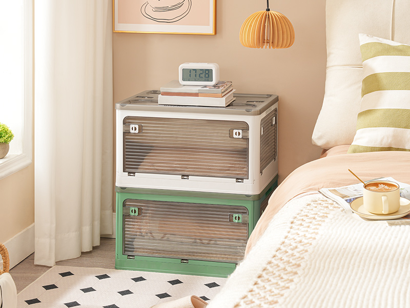 صناديق تخزين بلاستيكية مع اغطية