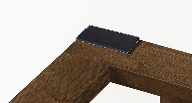 table de bout en bambou