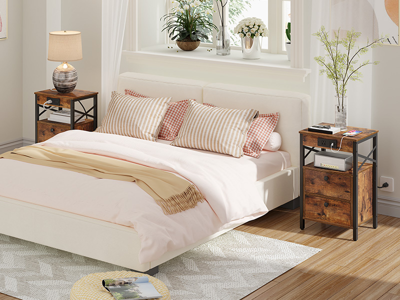 seastán oíche le stáisiún luchtaithe