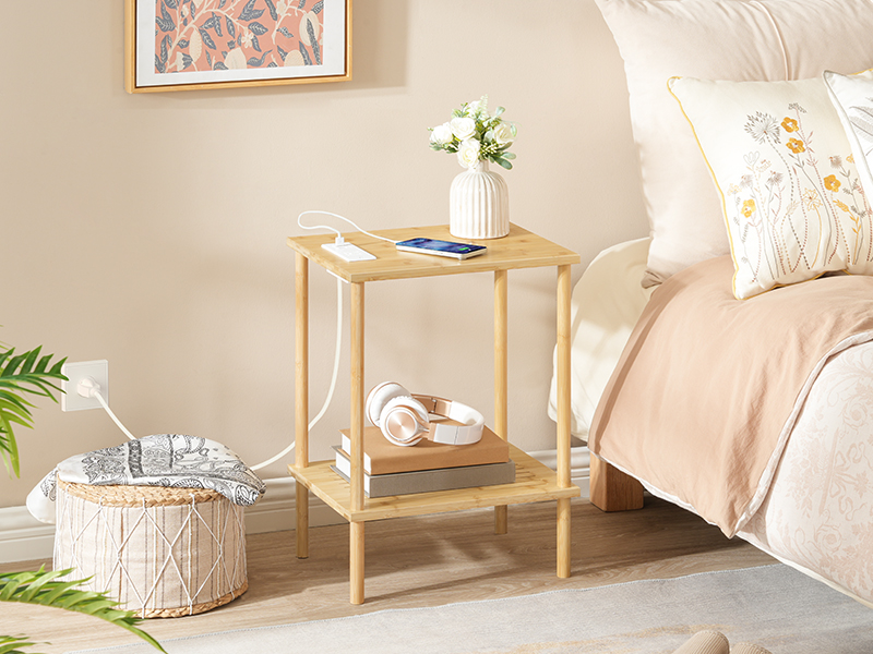 Beistelltisch mit Ladestation