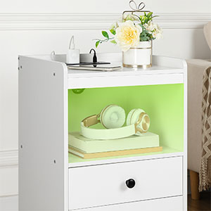 тумбочка зі світлодіодним освітленням