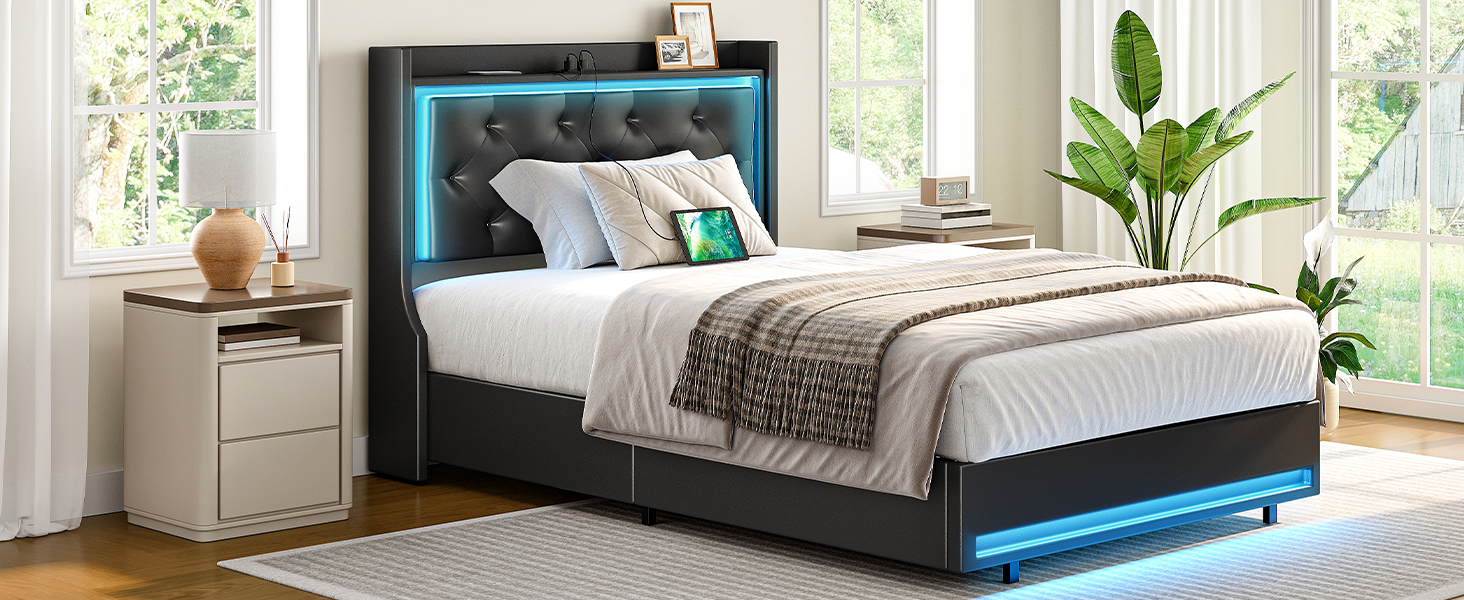 struttura letto doppia