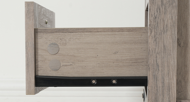 endebord med ladestasjon