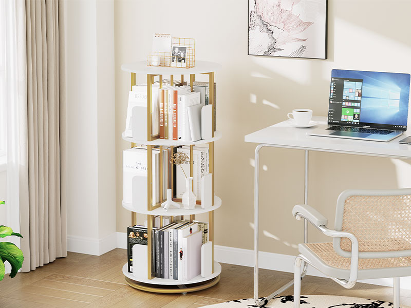 360° خزانة الكتب الدوارة