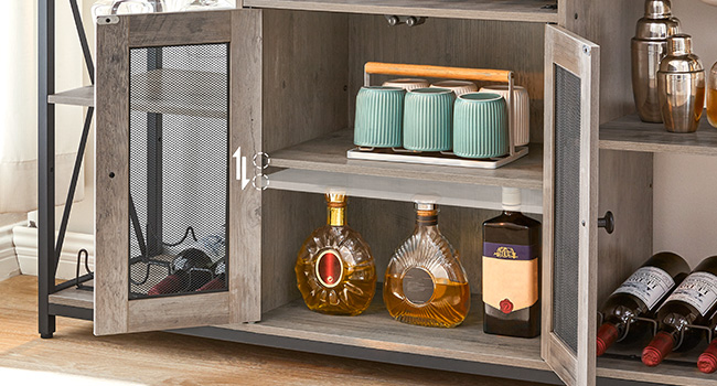 wine bar cabinet