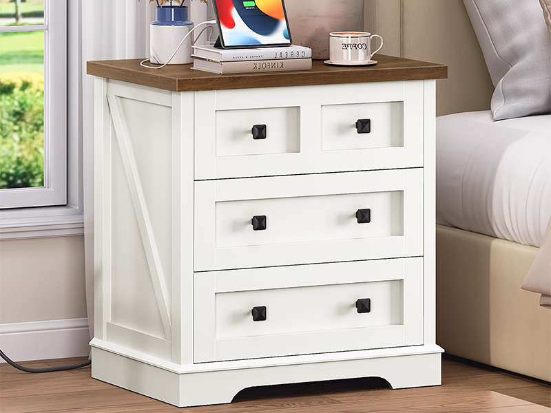 end table with living room