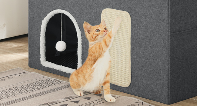 cat litter box enclosure 