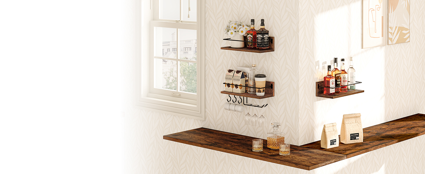 плавающие полки для вина