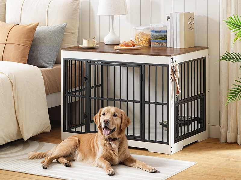 Meubles pour cage à chien BHW96GW03