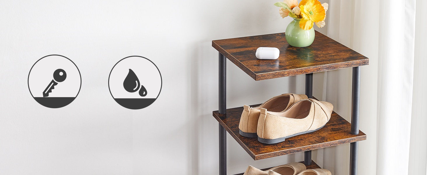 Pystysuora kenkäteline