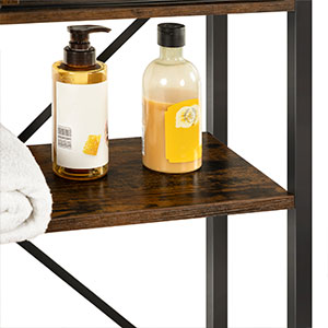 over the toilet storage