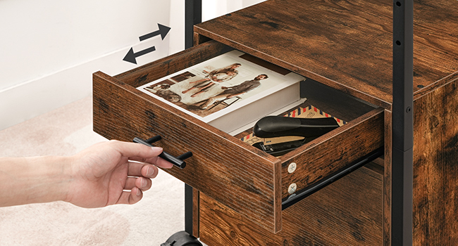 Szuflady i otwarte półki, Jednostka magazynowa, Pasuje do plików w formacie A4/Letter